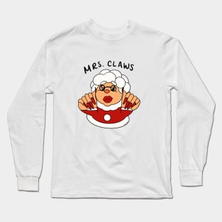 mrs. claws Long Sleeve T-Shirt